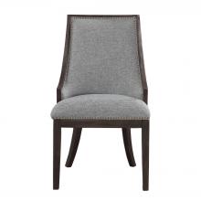  23481 - Uttermost Janis Ebony Accent Chair